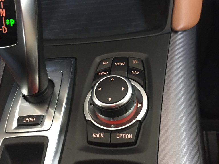 BMW X6 CIC joystick