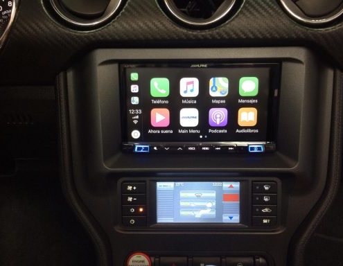 Apple CarPlay / Android Auto en Ford Mustang Car play para el coche Ford Mustang