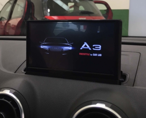 Automatismo de pantalla en Audi A3 Automatismo de pantalla en Audi A3