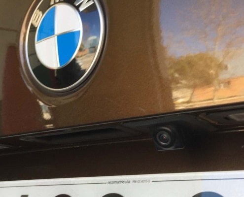 BMW X1 - Detalle cámara trasera