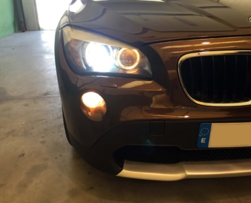 BMW X1 - Estética angle eyes BMW X1 - Estética angle eyes