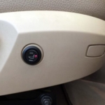 Botón del asiento para la calefacción del coche BMW X1