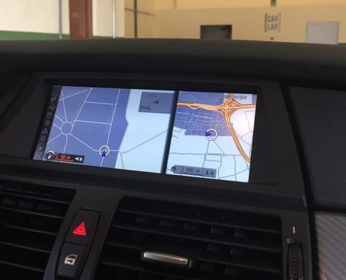 BMW X6 CIC pantalla navegación