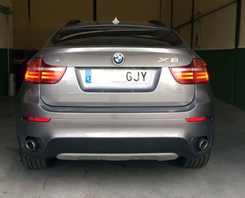 BMW X6 retrofit iluminación faros LCI