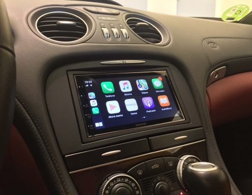 Pantalla de navegación carplay para mercedes benz
