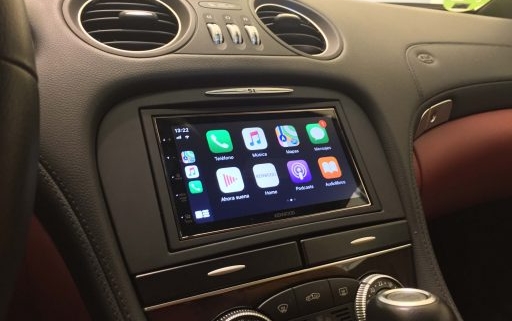 Pantalla de navegación carplay para mercedes benz