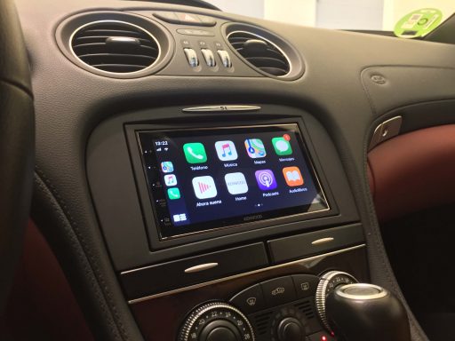 Pantalla de navegación carplay para mercedes benz