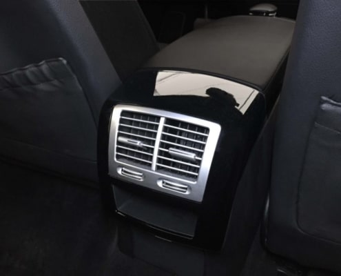 Rejilla de salida del aire, interior del mercedes S