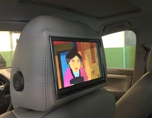 Entretenimiento trasero Porsche Cayenne Pantalla del pasajero Porsche Cayanne