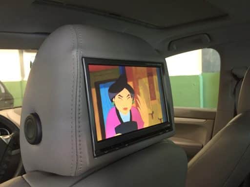 Pantalla del pasajero Porsche Cayanne