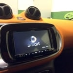 Pantalla de navegación para coche Smart