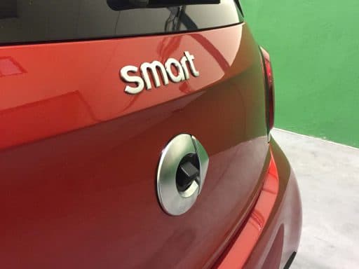 Cámara trasera del coche Smart