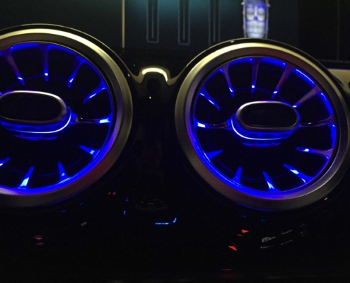 Iluminacion ambiente en difusores ventilacion Iluminacion ambiente en difusores ventilacion