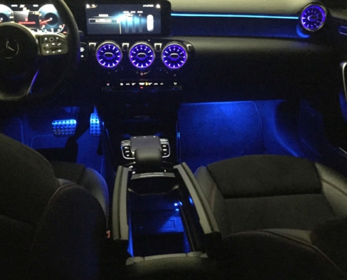 Iluminacion ambiente espacio reposapies Iluminacion ambiente espacio reposapies