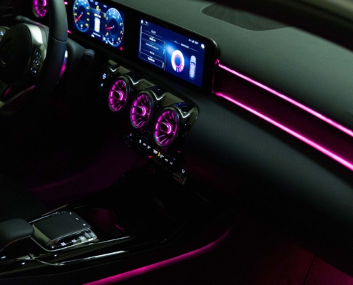 Iluminacion ambiente de salpicadero Iluminacion ambiente de salpicadero