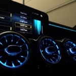 Iluminación del interior Mercedes Benz