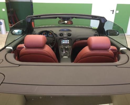 CarPlay en Mercedes SL Interior Mercedes SL