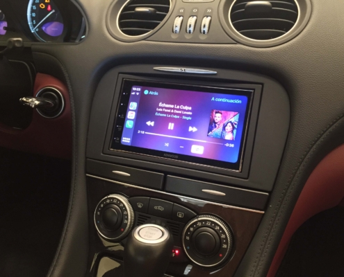 CarPlay en Mercedes SL Audio en CarPlay