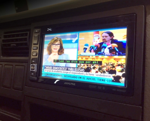 multimedia con TV Volkswagen T4