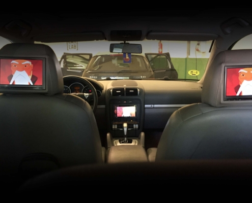 Entretenimiento Trasero Porsche Cayenne Entretenimiento Trasero Porsche Cayenne