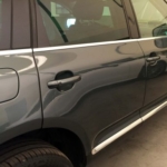 Exterior del coche volkswagen