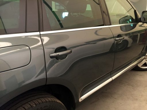 Exterior del coche volkswagen